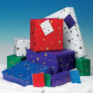 Stars Gift Wrap