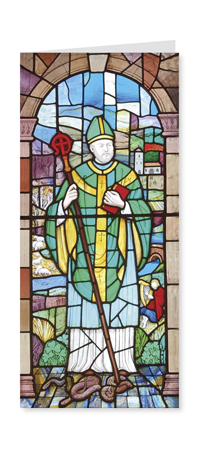 St Patrick Patron Saint of Ireland card