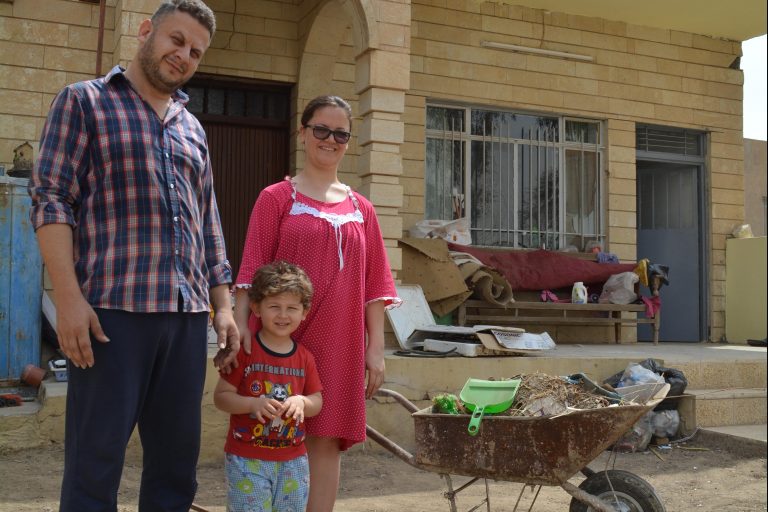 Christian family home rebuilt in the Nineveh Plains