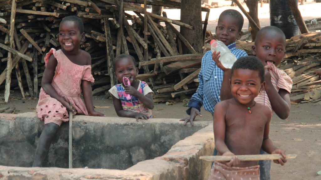 Children in an IDP camp, Benue State