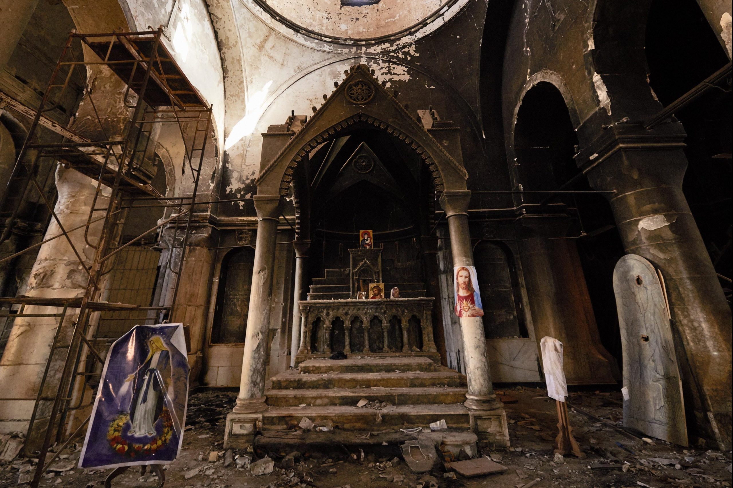The Great Al-Tahira Church, Baghdeda (credit: Jako Klamer/Aid to the Church in Need)