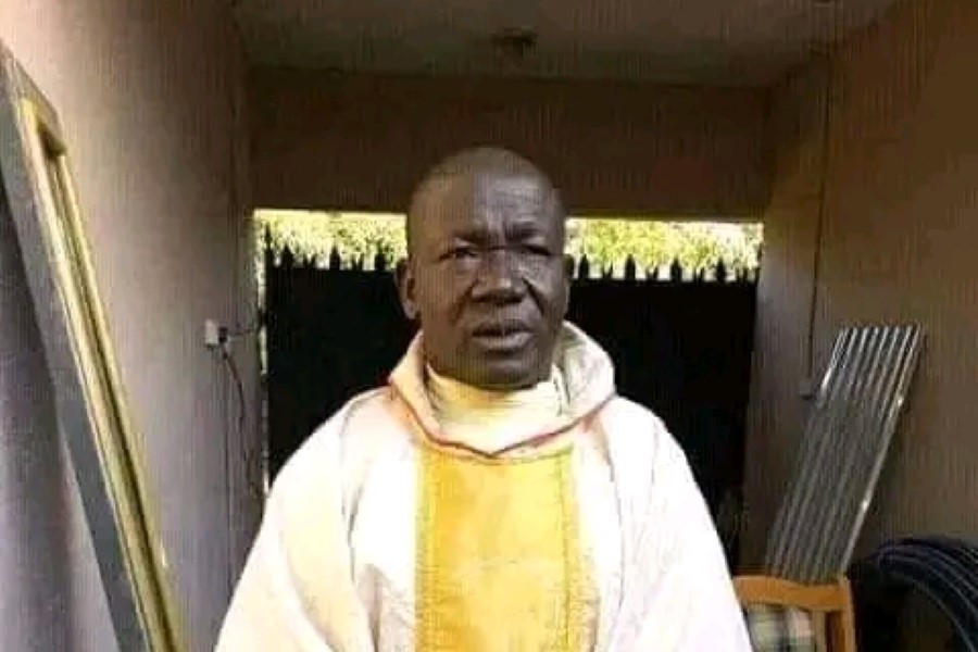 Father Isaac Achi, of St Peter and St Paul parish, Kafin Koro, Minna Diocese, Nigeria (Image © CSN)