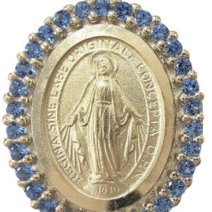 Blue Miraculous Medal