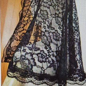 Black Lace Mantilla
