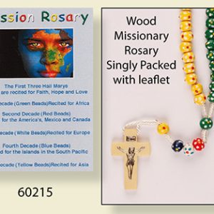 Wooden Missionary Rosary