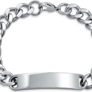 Silver ID Bracelet