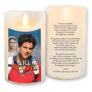 Carlo Acutis LED Candle
