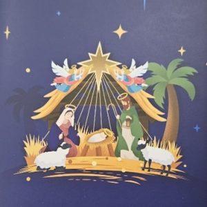 Pop-up Nativity Card