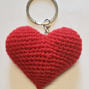 Syrian Heart Keyring